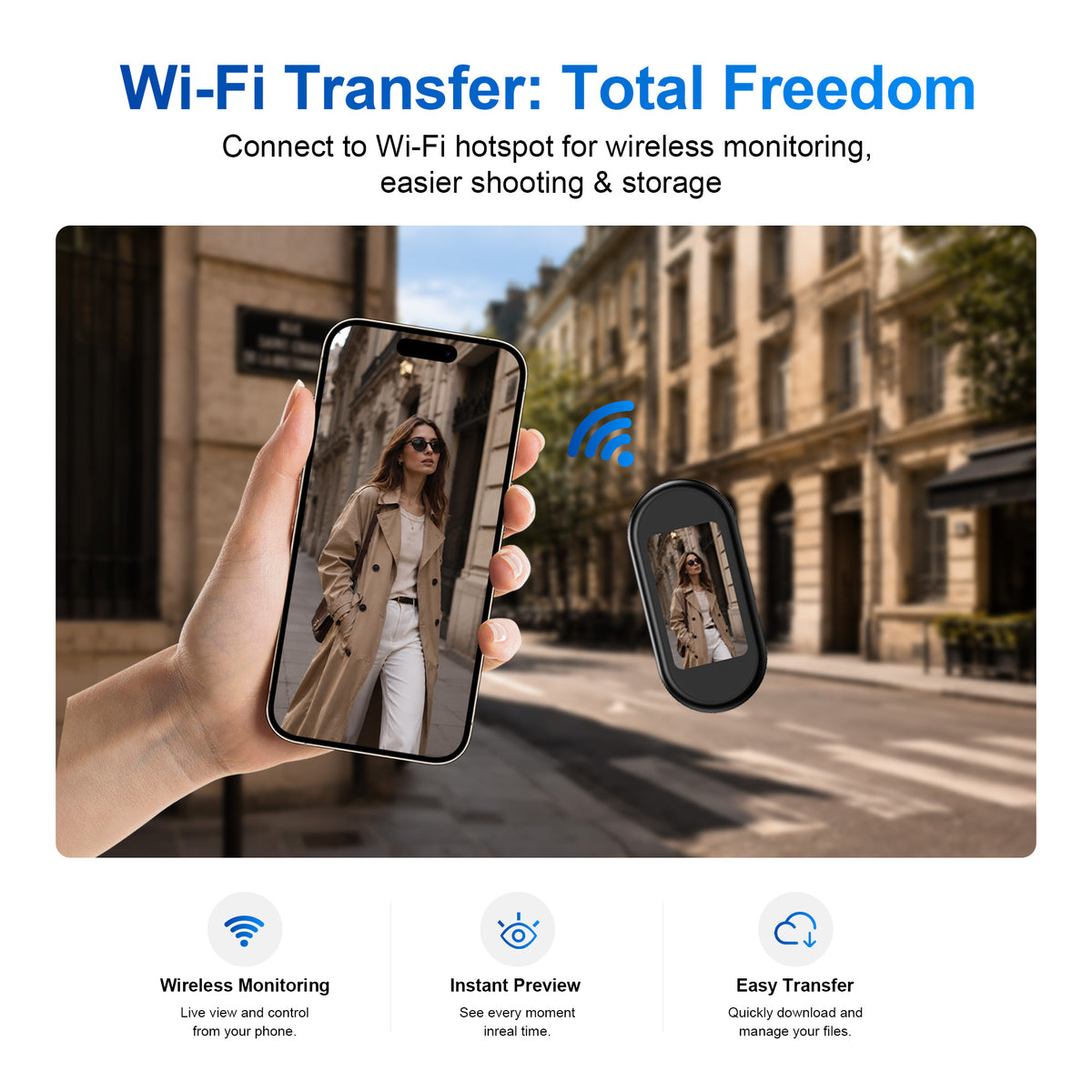 TOVEXI L22 4K Thumb Camera for Cycling & Vlogging