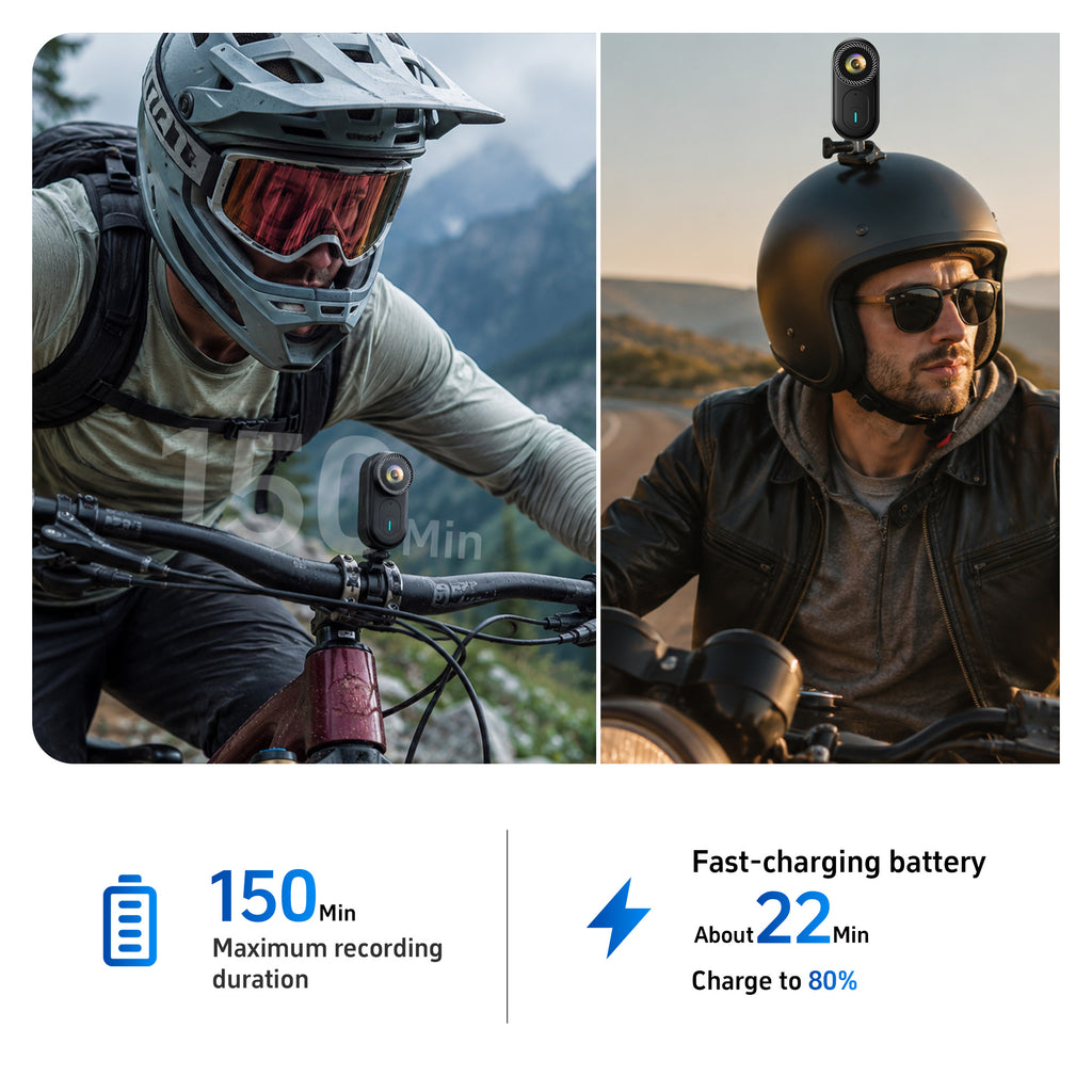 TOVEXI L22 4K Thumb Camera for Cycling & Vlogging