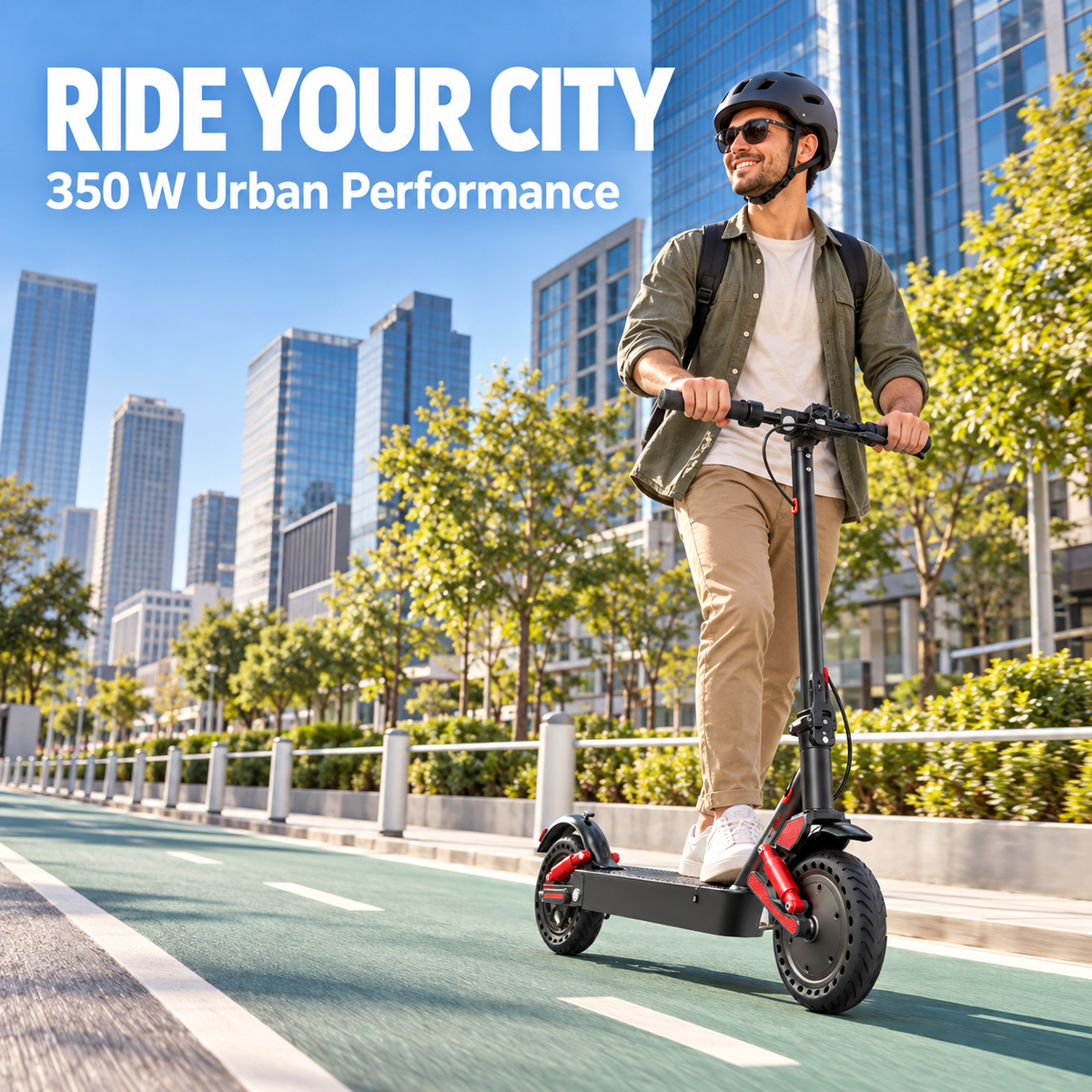 TOVEXI D06 Folding Commuter Electric Scooter | 350W