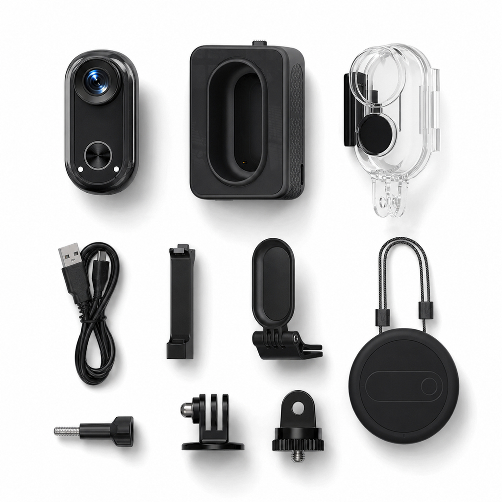 TOVEXI GO7 4K Mini Camera for Cycling & Vlogging